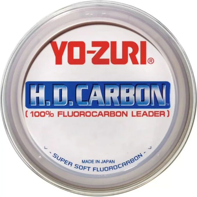 Флюорокарбон YO-ZURI H.D,CARBON FLUOROCARBON LEADER 100% 27м Сlear (1,545мм) R900-CL