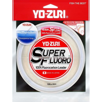 Флюорокарбон YO-ZURI SUPERFLUORO 100YDS 30Lbs 13kg (0.488mm)