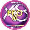 Леска плетеная YO-ZURI DUEL PE HARDCORE X8 PRO 200м 0,24мм (4Color) H3913