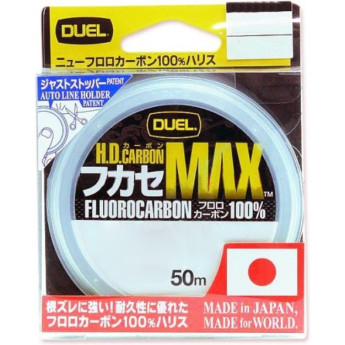Леска YO-ZURI H.D.CARBON MAX FC 50м 1.25-0.190мм 2,6кг