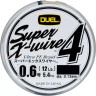 Плетеный шнур YO-ZURI DUEL PE SUPER X-WIRE 4 200m #1,2 5COLOR 9,0Kg (0,19mm) H3591