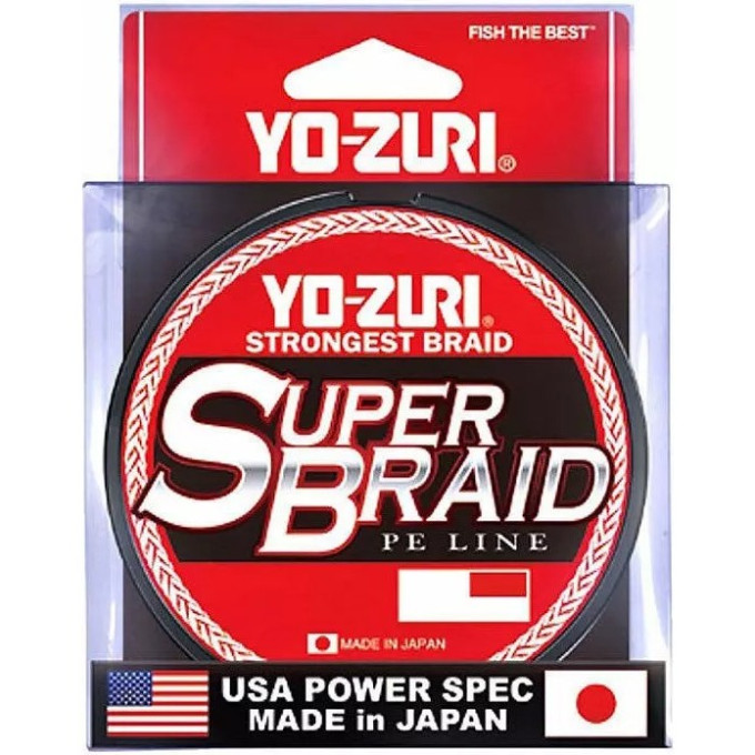 Плетеный шнур YO-ZURI PE SUPERBRAID 150YDS Blue 40Lbs (0.32mm) R1260-B