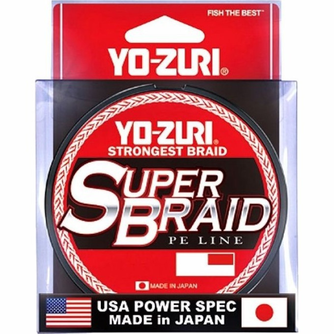 Шнур плетеный YO-ZURI PE SUPERBRAID 0,28 мм, 135 м (yellow) R1259-Y