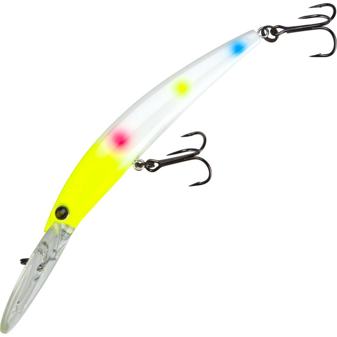 Воблер YO-ZURI CRYSTAL MINNOW DEEP DIVER WALLEYE 110F R1206 WB R1206-WB