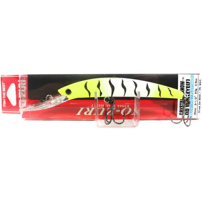 Воблер YO-ZURI CRYSTAL MINNOW DEEP DIVER WALLEYE 90F R1205 CLT R1205-CLT
